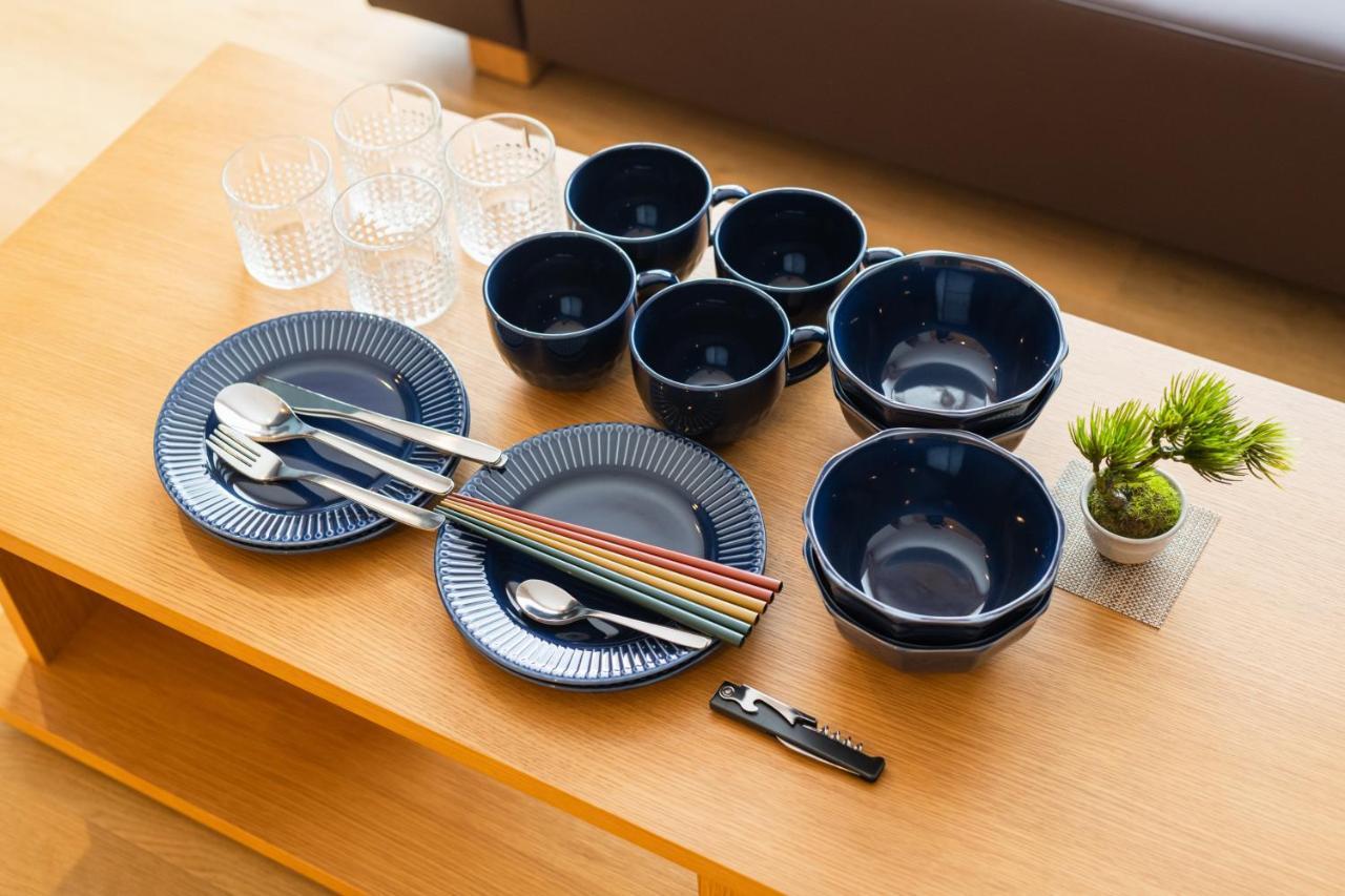 Grand Base Hakata Gofuku Aparthotel Fukuoka  Exteriör bild