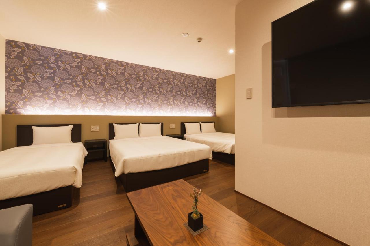 Grand Base Hakata Gofuku Aparthotel Fukuoka  Exteriör bild