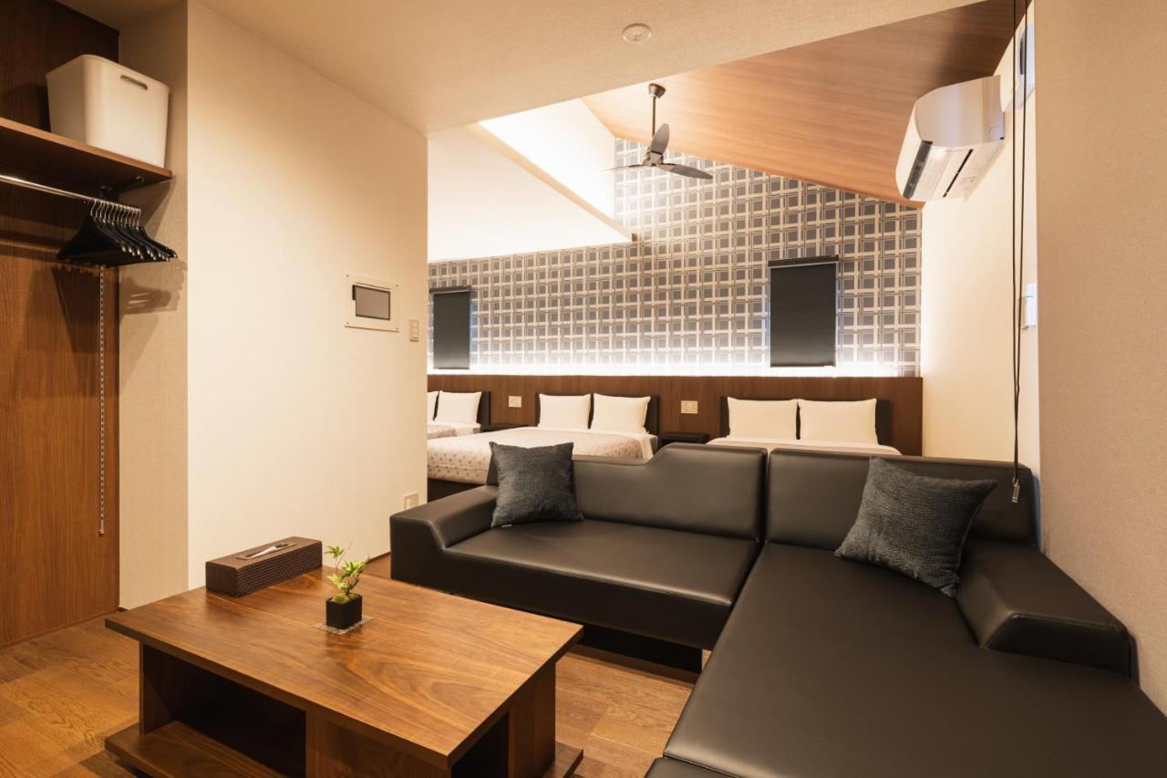 Grand Base Hakata Gofuku Aparthotel Fukuoka  Exteriör bild