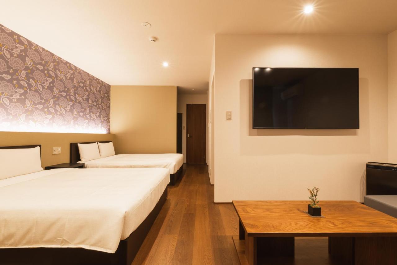 Grand Base Hakata Gofuku Aparthotel Fukuoka  Exteriör bild