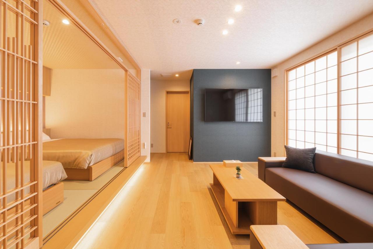 Grand Base Hakata Gofuku Aparthotel Fukuoka  Exteriör bild