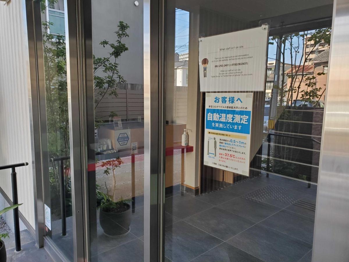 Grand Base Hakata Gofuku Aparthotel Fukuoka  Exteriör bild